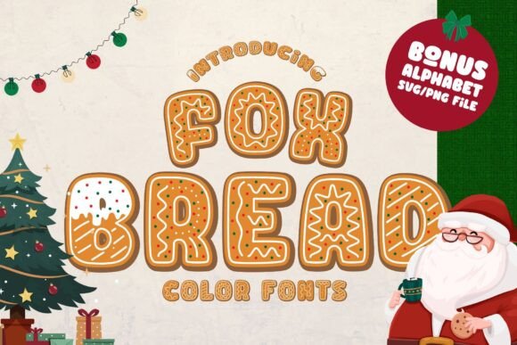 Fox Bread: The Gingerbread-Inspired Font That Adds Instant Festive Charm