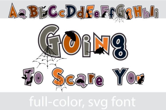 Going to Scare You: A Whimsical Font for Spooky Designs