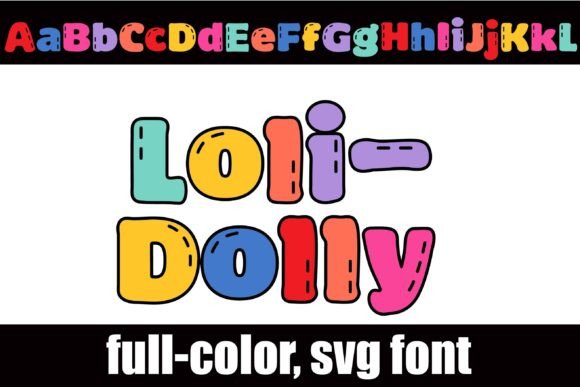 Loli-dolly: The Playful Color Font for Unforgettable Designs