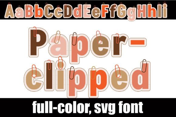 Paperclipped Pumpkin: A Playful Font for Autumn Projects