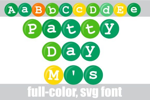 Patty Day M's: A Colorful Serif for Modern Branding