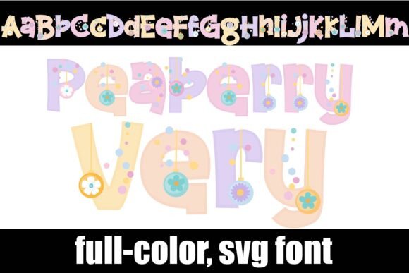 Peaberry Very: A Colorful Font for Standout Branding