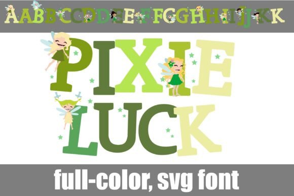 Pixie Luck: The Whimsical Font That Brings Your Designs to Life