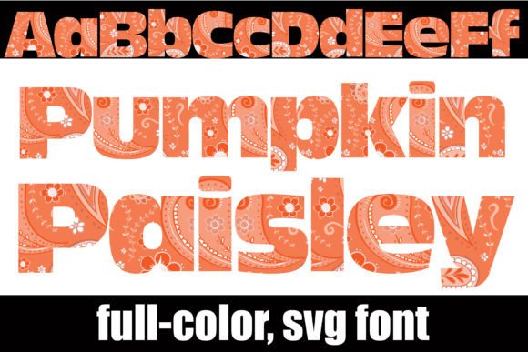 Pumpkin Paisley: A Bold Choice for Creative Projects