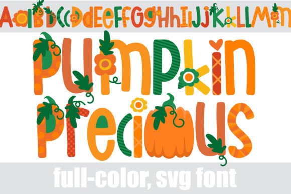 Pumpkin Precious: A Whimsical Fall Font for Creative Projects