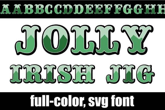 Unleash Playful Energy with the Jolly Irish Jig Typeface