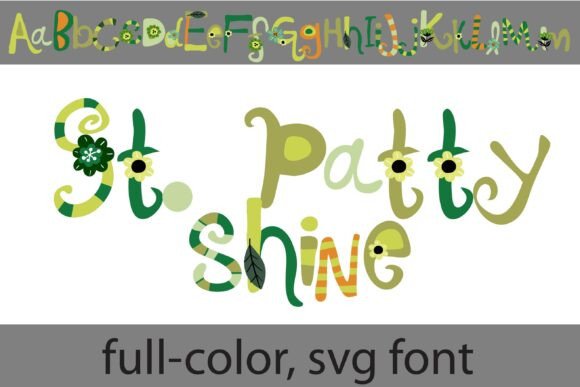 Unleash Vibrant Charm with St. Patty Shine Typography